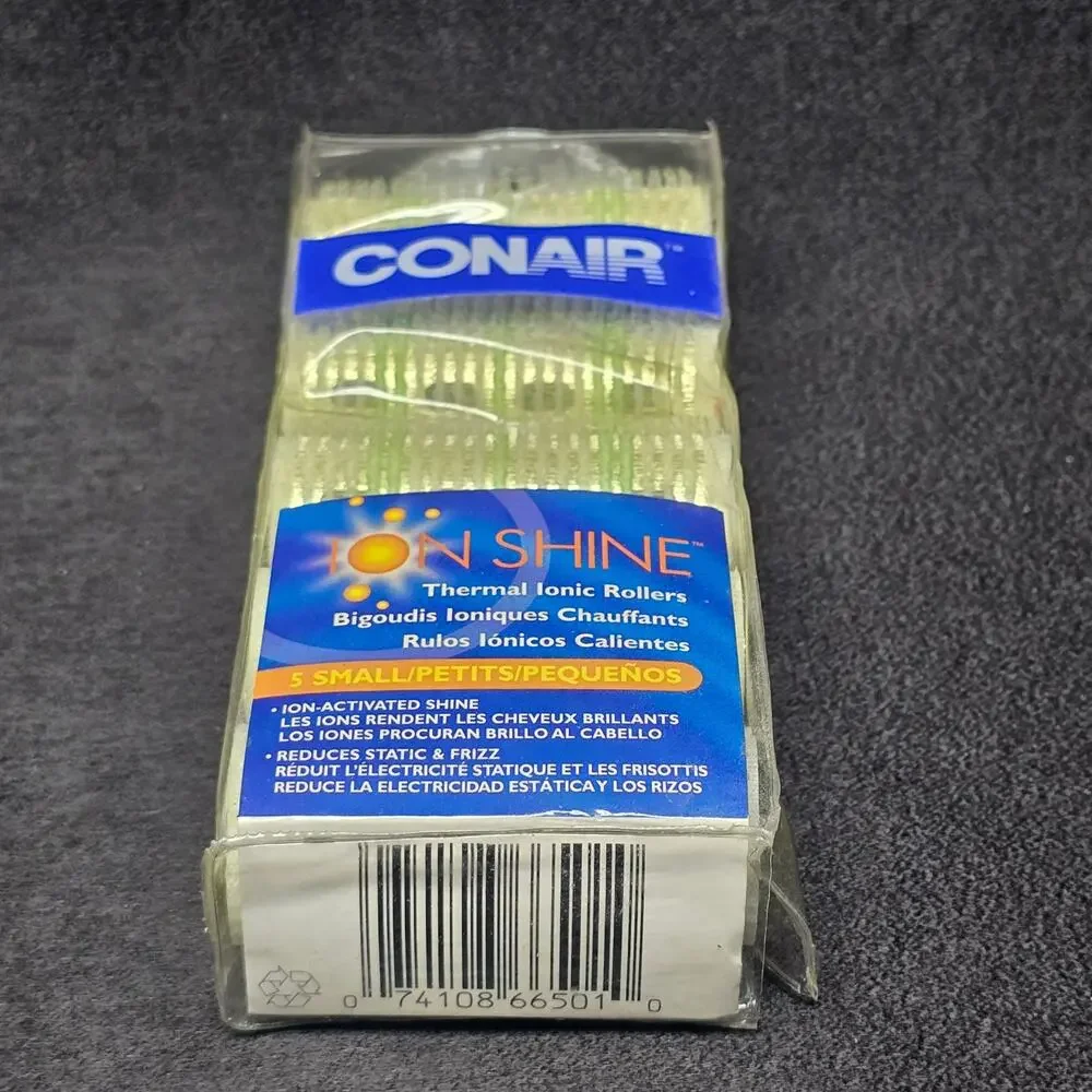 Conair Ion Shine Thermal Ionic 5 Small Rollers Pack Ion-Activated Shine / New